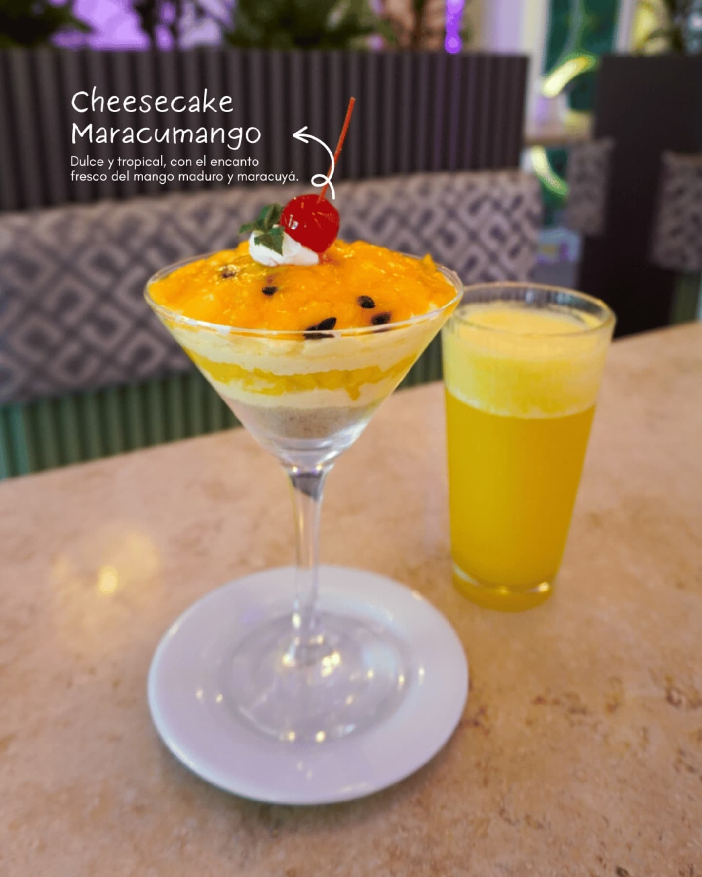 Cheesecake Maracumango 