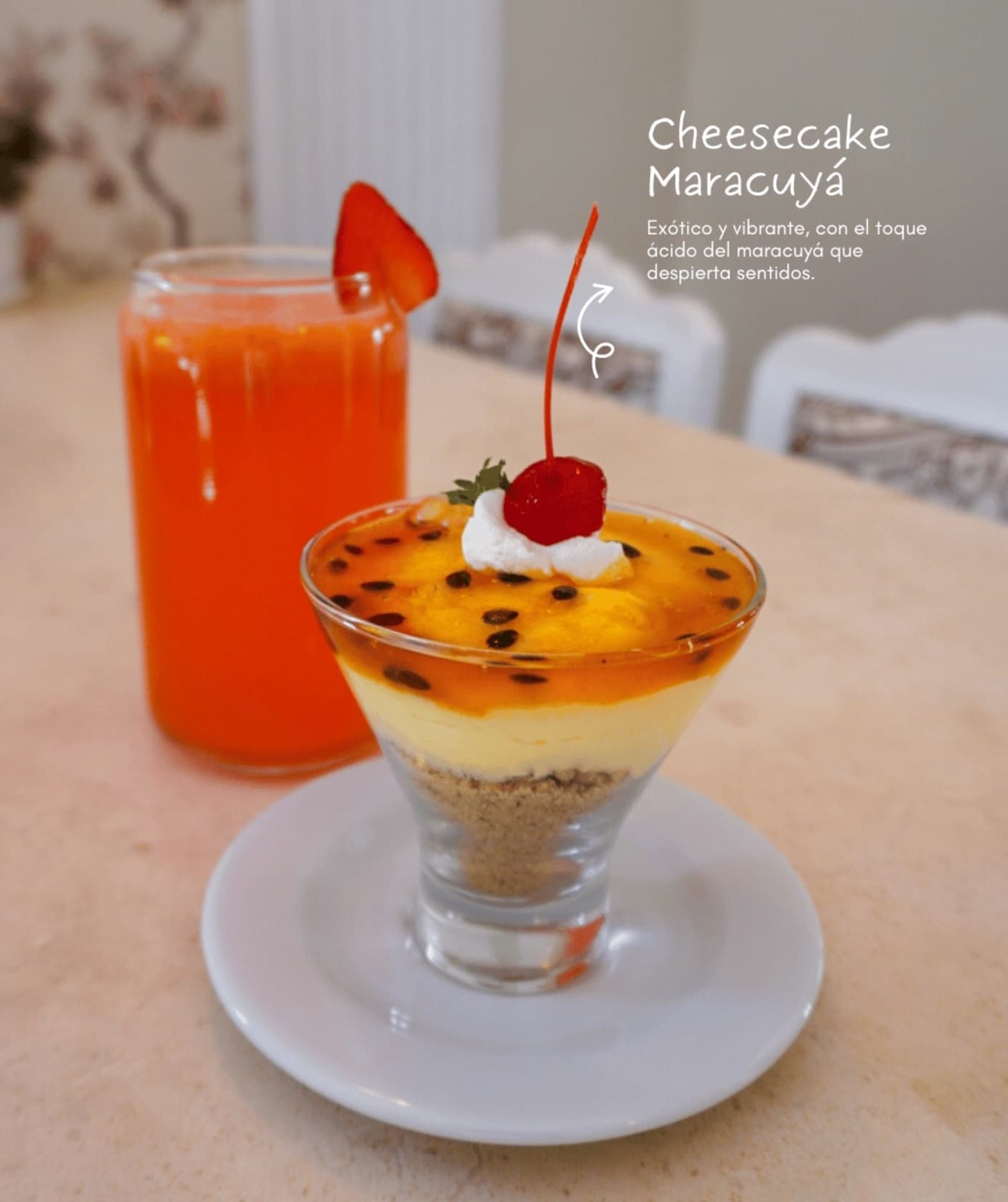 Cheesecake Maracuya 